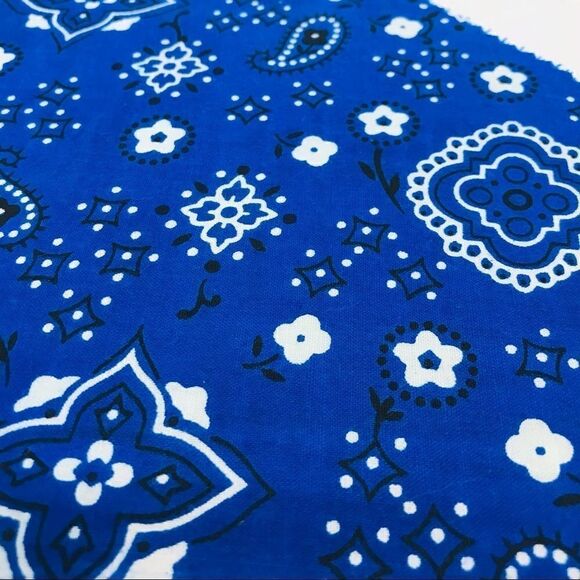 Dog Handkerchief Set of Two Blue Small Toy - Picture 11 of 12